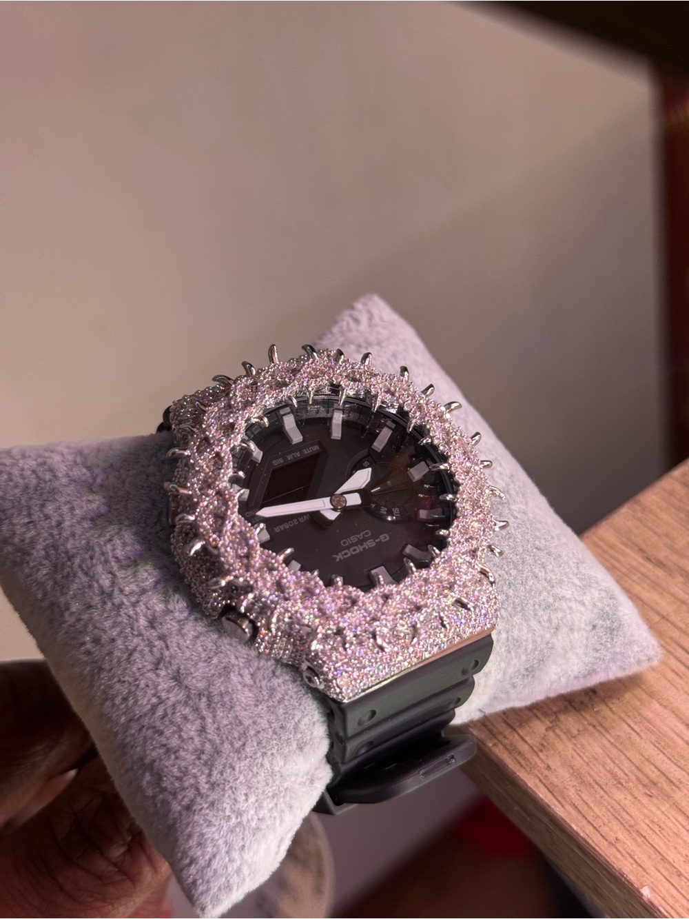 Iced Out G-Shock Black